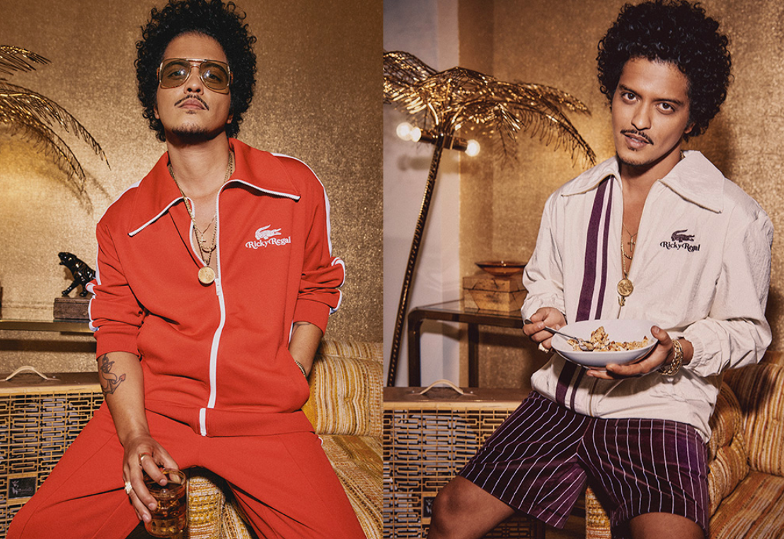 LACOSTE 联手 Bruno Mars 打造春夏限定系列