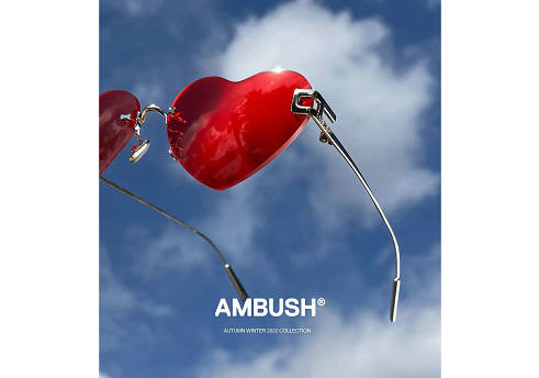 AMBUSH发布全新限定款心型墨镜系列